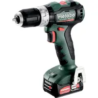 Metabo Akku-Schlagbohrschrauber PowerMaxx SB 12 BL metaBOX 118 - 12V 2x2Ah Li-Power + SC 30 - 601046500