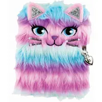 Tinka - Plush Diary with Lock - Crazy Cat (8-802137)