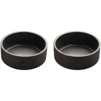Hunter - 2 x Dog Bowl ceramic Osby 350 ml, anthracite