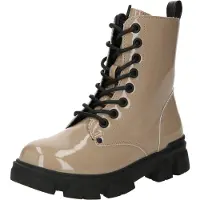 Bullboxer Aaf504f6s Veterinärstiefel - Stiefel mit Schnürung - Mädchen - Taupe - Größe 36