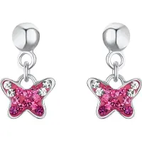 Prinzessin Lillifee Ohrringe für Mädchen, 925 Sterling Silber, Preciosa | Schmetterling