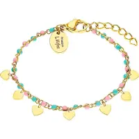 Prinzessin Lillifee Armschmuck für Mädchen, Edelstahl IP Gold | Herz