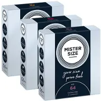 Mister Size *Probierpack XL* (57mm, 60mm, 64mm) 9 St Kondome