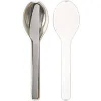 Mepal - Besteck-Set Ellipse, 3-teilig - weiß
