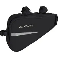 Vaude Triangle Bag, Rahmen, Fahrradtasche, Polyamid, Polyester, Polyurethan, Schwarz, Silber, 1,7 l, 250 mm