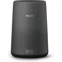 Philips Luftreiniger Serie 800 mit HEPA-Filter, bis zu 99,5 % weniger Partikel, bis zu 49 m², schwarz (AC0850/11)