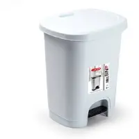 PlasticForte Treteimer - weis - 8 l - 30 cm