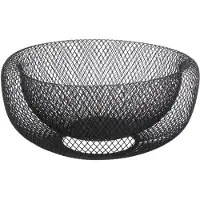 5 Five Noir Kitchen 27 Cm Fruit Platter Schwarz