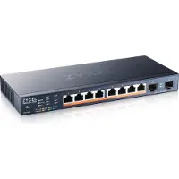 Zyxel XMG1915-10EP, Managed, L2, 2.5G Ethernet (100/1000/2500), Power over Ethernet (PoE), Rack-Einbau