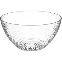 Secret De Gourmet Salatschüssel aus Kunststoff, transparent, Ø 25,5 cm