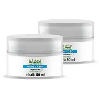 Dr. Hall Moos + CBD Tagescreme, 2er Pack 2x50 ml Tagescreme