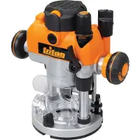 Triton MOF001 Oberfräse 1400 W 59 mm Hub + Anschlag
