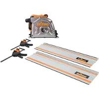 Triton Tauchsäge 1400 Watt mit Führungsschiene und Zubehör TTS185KIT TTS1400