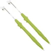 vidaXL Sonnenschirme für Campingstühle 2 Stk. Grün 105 cm