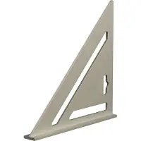 Silverline Winkeldreieck 734110, aus Aluminium, 185mm, mit Anschlag