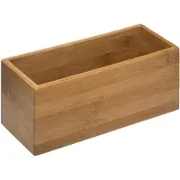 5 Five FIVE - Bambus Organizer 23x9 cm in Holzfarbe