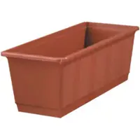 Geli Blumenkasten Standard Kunststoff 40x17x14 cm terracotta