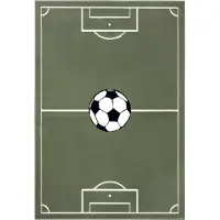 Hanse Home Teppich "Estadio" rechteckig 8 mm Höhe Kinderteppich, Spielteppich, Spielunterlage, Fußball, Kinderzimmer