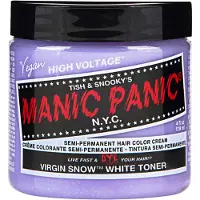 Manic Panic Semi-Permanent Color Cream Virgin Snow Toner/Virador 118 ml