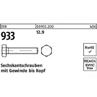 FAST-X Sechskantschraube DIN 933 VG M 14 x 40 12.9