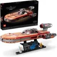 LEGO Star Wars Luke Skywalker’s Landspeeder, Ultimate Collector Series, Modellbausatz für Erwachsene mit C-3PO Minifigur und Lichtschwert 75341