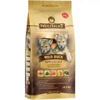 Wolfsblut Wild Duck Large Breed Puppy Welpentrockenfutter für große Rassen mit Ente 12,5 kg