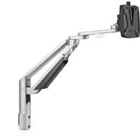 Novus Clu Plus Monitorhalterung für TSS-Säule bis 40 Zoll, silber (991+0119+000)