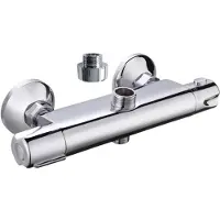 Big Buy Cooking Rousseau 4055592, Thermostat Dusche Chrom
