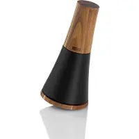 AdHoc Pfeffer- oder Salz-Kreiselmühle SPIN, Ceramic Mahlwerk CeraCut, Akazienholz/Kunststoff, D: 8,5 cm, H: 18,5 cm