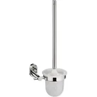 kela WC-Bürstenhalter Lucido mit Wandbefestigung Silber