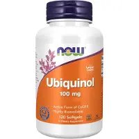 NOW,NOW Foods,NOW,NOW Foods , Ubiquinol, 100mg 120 St Kapseln