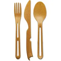 Koziol Klicken Sie Auf Besteck (Messer, Gabel Und Löffel) Holz
