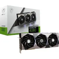 MSI SUPRIM GeForce RTX 4080 16GB, GeForce RTX 4080, 16 GB, GDDR6X, 256 Bit, 7680 x 4320 Pixel, PCI Express 4.0