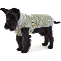 Fashion Dog reflektierender Regenmantel für Hunde mit Kunstpelzfutter 1 St