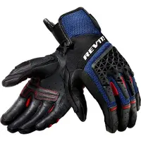 REV'IT! Sand 4 Schwarz Blau Handschuhe Größe S