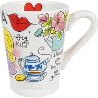 Blond Amsterdam Mazagran-Becher Mama in Bunt - 500 ml | Gr.: onesize
