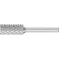 PFERD Hartmetall Frässtift Zylinder ZYAS stirnverzahnt 12x25mm Schaft-Ø 6mm TITANIUM für Titan