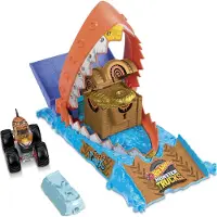 Hot Wheels Monster Trucks Arena Smashers: Entry Challenge - Tiger Shark Treasure Chomp Challenge, Spielfahrzeug