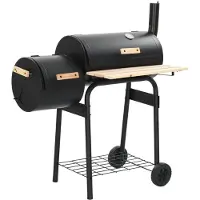 vidaXL Klassischer Holzkohlegrill Barbecue Smoker