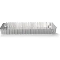 Patisse Silbertop Pastetenform 32x22cm Silber