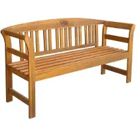 vidaXL Gartenbank 157 cm Massivholz Akazie