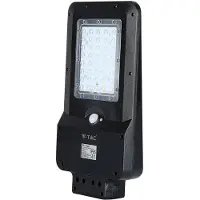 V-TAC Solar-Straßenleuchte 15W LED Schwarz ST-15 4000K 1600lm
