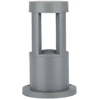 V-TAC LED-Wandpollerleuchten - Grau - 25CM - IP65 - 10W - 1000 Lumen - 3000K