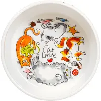 Blond Amsterdam Futternäpfe Katzenliebe in Bunt - 15,5cm | Gr.: onesize