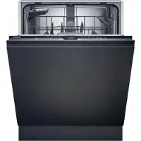 Siemens iQ300 SX63HX10TE, Voll integriert, Standardgröße (60 cm), Schwarz, Edelstahl, Tasten, 1,75 m, 1,65 m