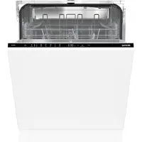 Gorenje GV642E90 vollintegrierter Geschirrspüler 60 cm, Voll integriert, Standardgröße (60 cm), Schwarz, Berührung, 1,5 m, 1,5 m