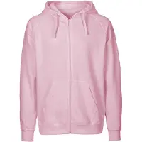 Neutral Herren Bio Kapuzen Sweatjacke O63301 light pink L