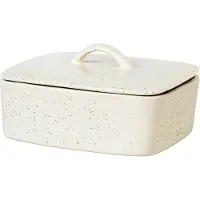 Broste Copenhagen - Nordic Butter Box, Stoneware - Vanilla