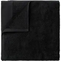 Blomus Handtuch Riva Schwarz (50 x 100 cm)