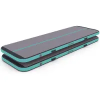 12Springs Airtrack set 12spring 300x100x10 cm Standard Mintgrün/Grau